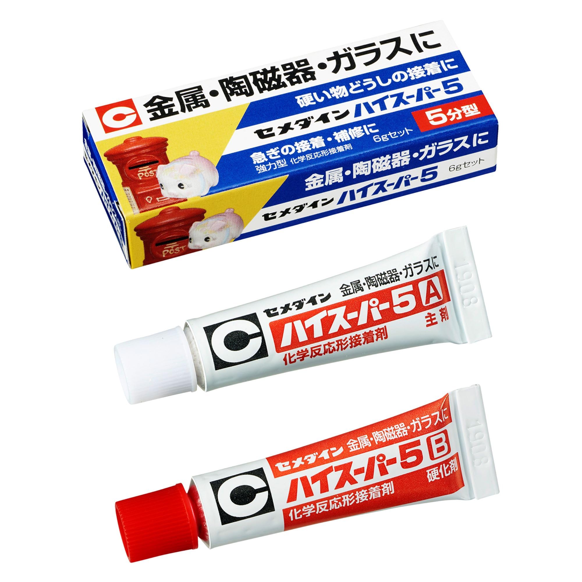 セメダイン(Cemedine) ハイスーパー5 CA-183 6G 6gセット商品画像