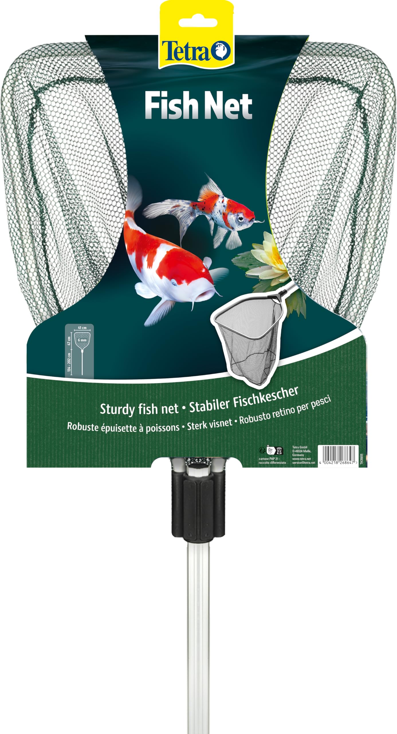 Tetra Pond Fish Landing Net for Garden Pond