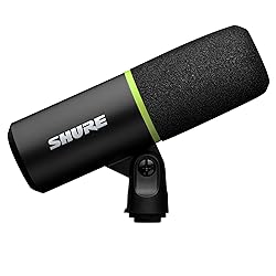 Shure MV6 Gaming Microphone, Dynamic USB PC Mic for