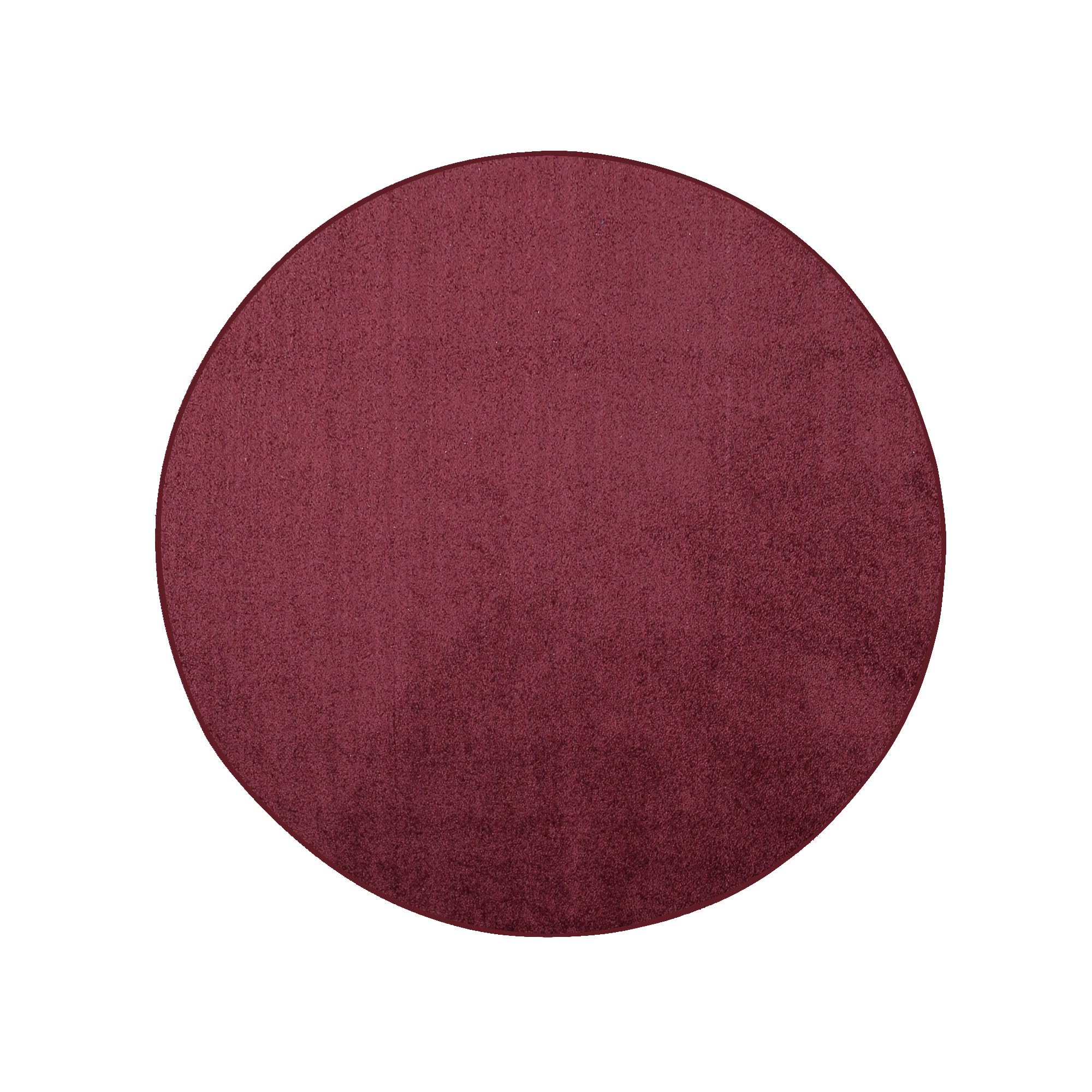 Photo 1 of ** VERY DIRTY ** Bright House Solid Color Area Rugs Cranberry - 10' Round, Indoor, Stain & Fade Resistant, Perfect for Living Room, Bedroom, Dining Room, Entryway, Pet & Kids Friendly Rug, Wedding, Made in USA