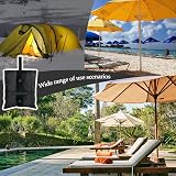 TMBMLPP Heavy Duty Gazebo Weights Sand Bags Set of 4 - Black view 4