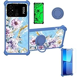 jioeuinly Case for Poco C55 Case Compatible with
