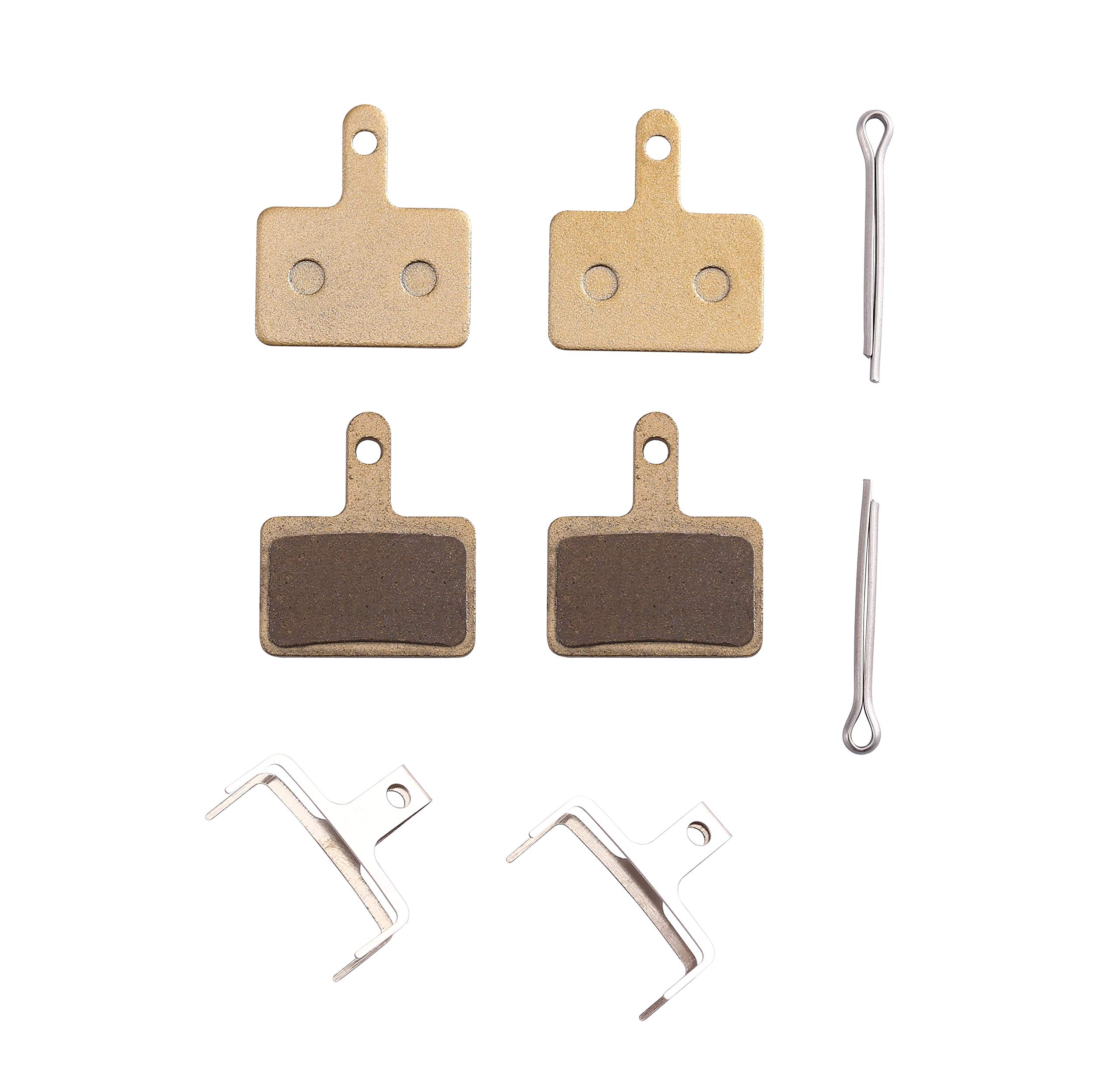 2 Pairs Bicycle Disc Brake Pads for for M355 M375 M395 M415 M416 M416A M445 M446 M447 M465 M475 M485 M486 M495 M515 M515LA M525 M575 M975 C501 C601 T615 T675 B01 B01S E01 E01S.