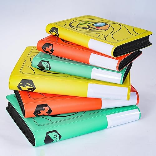 custom 9 pocket card binder Amazon.com: Custom 9 Pocket Card Binder, Personalized Design Trading Card  Folders with Double Sided Pockets, 900 Card Collection Binder for Game Cards/Most  Standard Size Cards/Sports Cards : Toys & Games main image 0