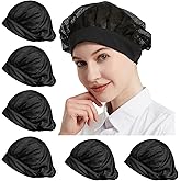 Adjustable Chef Cap Mesh Cooking Hats Food Service Hair Nets Kitchen Net Reusable Restaurant Beanie