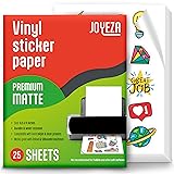 JOYEZA Premium Printable Vinyl Sticker Paper for
