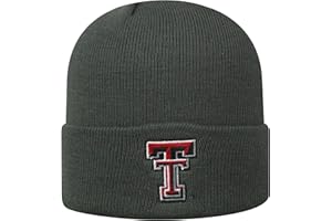 Top of the World NCAA Men's Cuffed Knit Hat Charcoal Icon