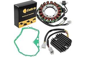 Caltric Stator Regulator Rectifier & Gasket Compatible With Arctic Cat 400 Fis Man 2X4 4X4 2003-2008