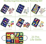 TenFans Busy Board Montessori Toys for 3 4 5 Years Old view 4