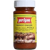 Priya Mango Ginger Pickle in oil (with garlic) - 10.6oz