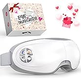 Lupow Eye Massager with Heat, Gift for Women & Men, Eye Mask with Music & White Noise for Migraine, Dry Eyes & Migraines Relief - Birthday, Christmas Gifts for Mom/Dad, Her/Him