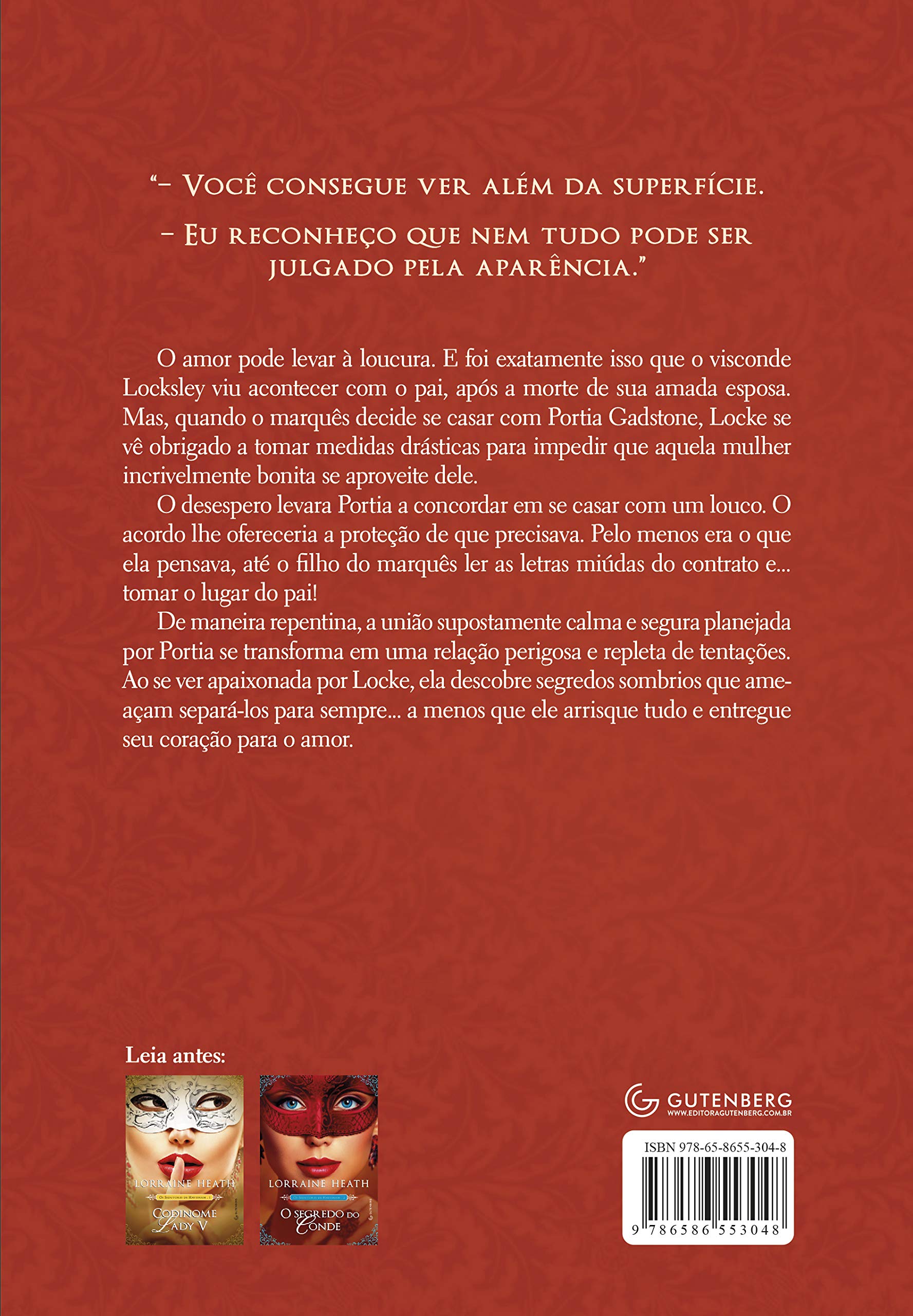 Livro 'A marquesa de Havisham' de Lorraine Heath