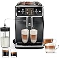 Philips Saeco Xelsis Super Automatic Espresso Machine - LatteDuo Milk System, 15 Coffee Varieties, 6 User Profiles, Touchscre