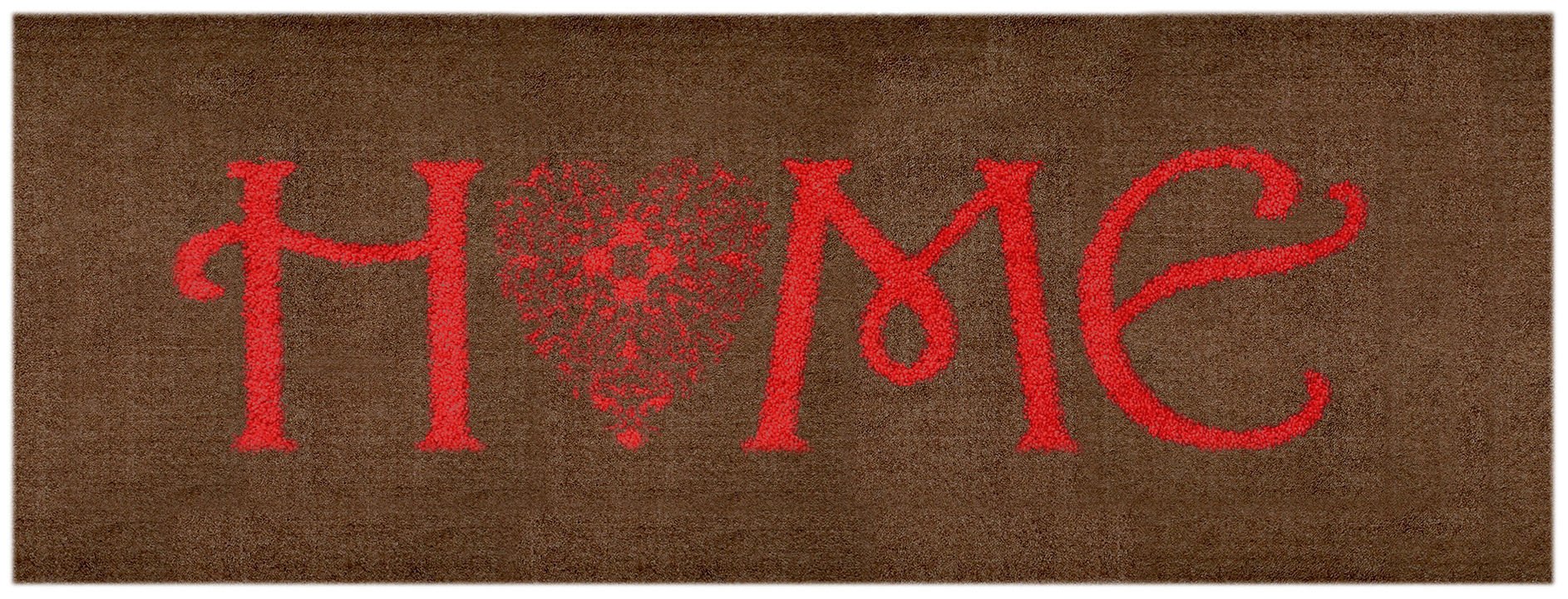 Unbekannt Premium Floor mat, Microfibre, Multicoloured, 67x170cm