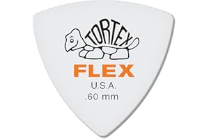 Jim Dunlop Tortex® Flex™ Triangle Pick .60MM - 6 Pack