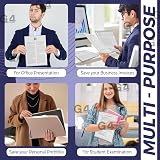 G4GADGET 50 Pack A4 Clear File Wallets 100 Micron PP Open Top Side Cut view 8