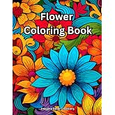 Flower Coloring Book
