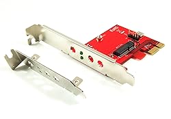 Ableconn PEXM2150E PCI Express x1 Adapter Card with