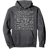 Noether Sym Unisex-Adult Math Equations &amp; Formulas Pullover Hoodie - Black, Small