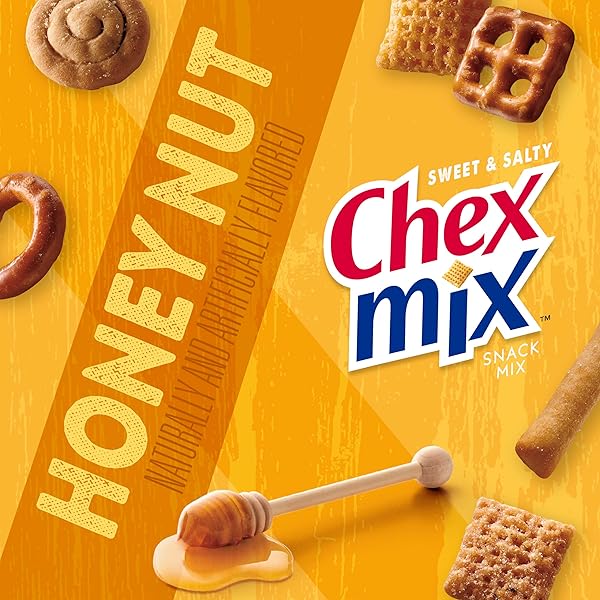 CHEX MIX SWEET AND SALTY HONEY NUT SNACK MIX, SNACKS, 8 OZ