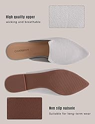 Charmivy Knit Mules for Women