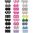 CICKEE Pasties Rave Pack 27 Pairs Multicolor Nipple Covers Pasties Glitter Pasty