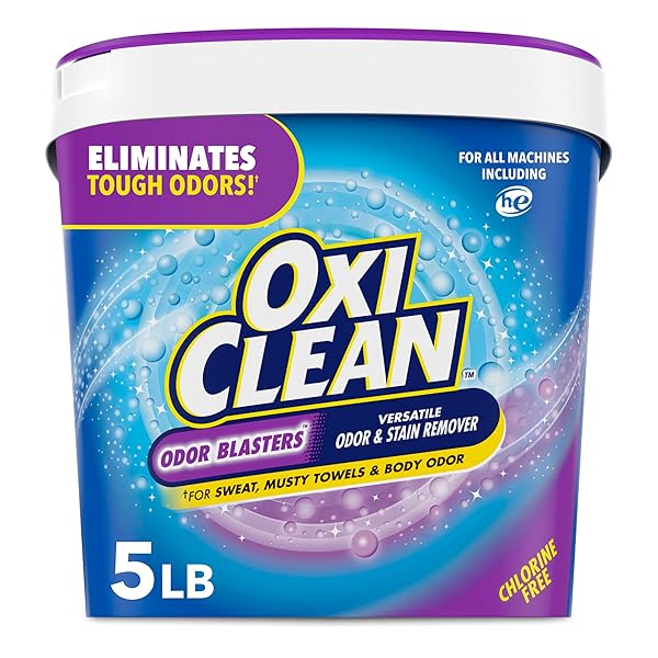 OXICLEAN ODOR BLASTERS VERSATILE ODOR AND STAIN REMOVER POWDER, 5 LB