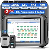 XTOOL X100 MAX AI-Assisted Bidirectional Scan Tool, ECU Programming/Coding | Wireless Automotive Diagnostic Tool with Topology Map and [KC501 Adapter], 42+ Resets, FCA/CAN FD/DoIP, 2-Year Free Updates