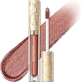 FOCALLURE Metallic Liquid Lipstick,Non Stick Cup Lip Gloss,High Impact Lip Color with Transfer-proof Wear,Long Lasting &amp; Waterproof Lipstick Makeup for Women,After Heat