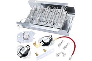 Hot Selling 279838 W10724237 Dryer Heating Element 3403585 For Whirlpool wed4815ew1 Kenmore 110 500 600 Maytag Medc215ew1 Roper Amana ned4655ew1 Replaces 3398064 2406026 3403585 Romalon OEM