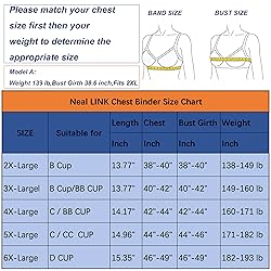 Chest Binder for Women Les Strapless FTM Binder