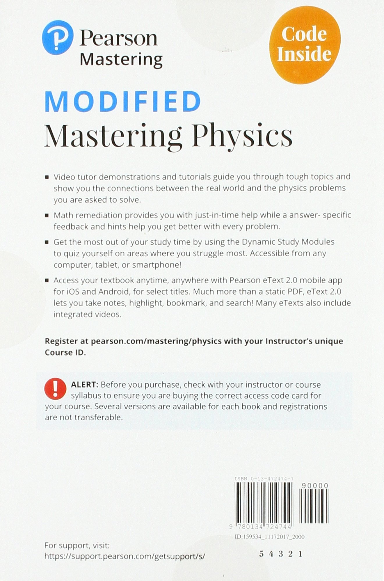 College Physics: A Strategic Approach -- Modified Mastering Physics with Pearson eText Access Code