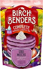 Birch Benders Ube Mochi Pancake & Waffle Mix, 14 oz Bag