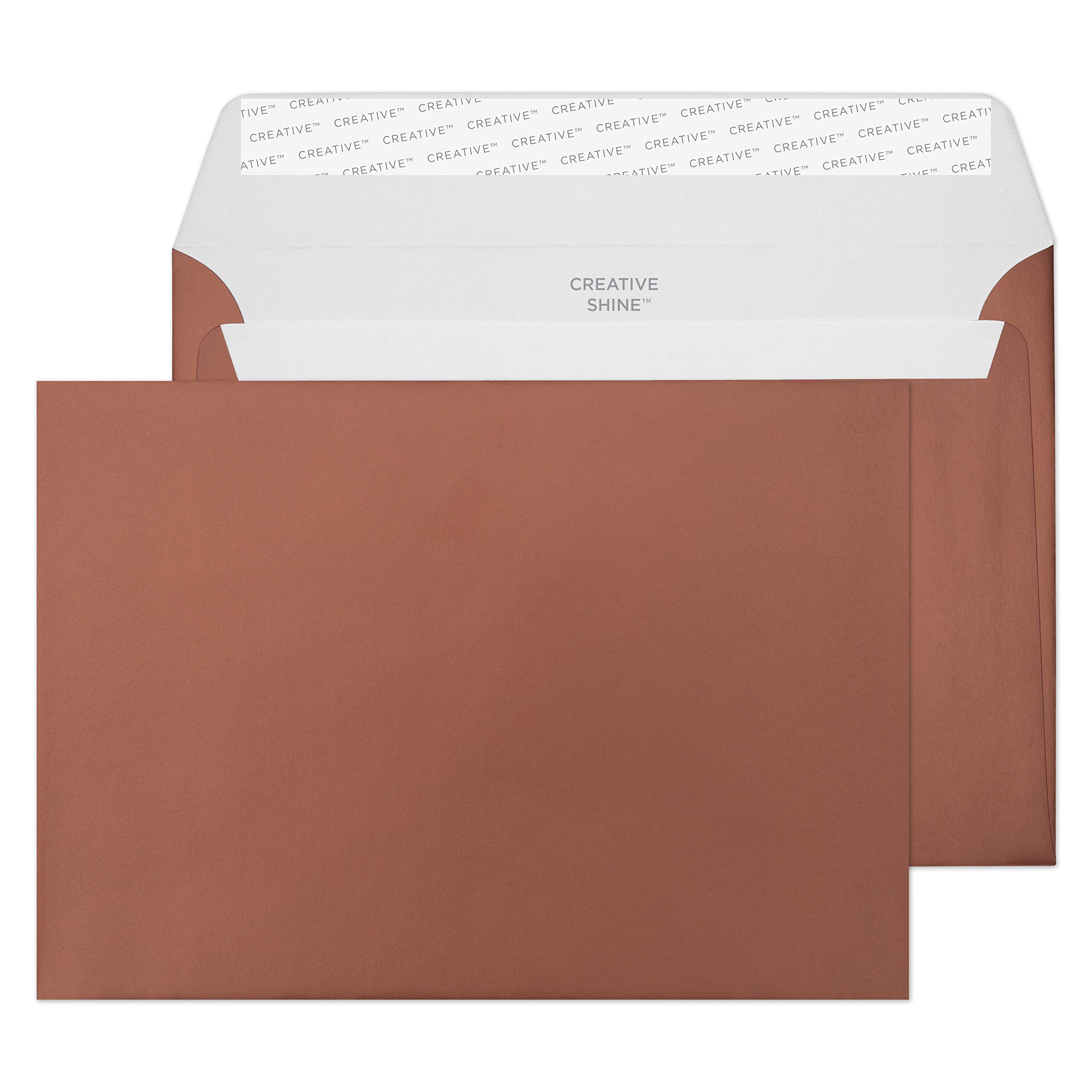 Blake Creative Shine C5 162 x 229 mm 130 gsm Peel & Seal Wallet Envelopes (45331) Metallic Bronze - Pack of 25