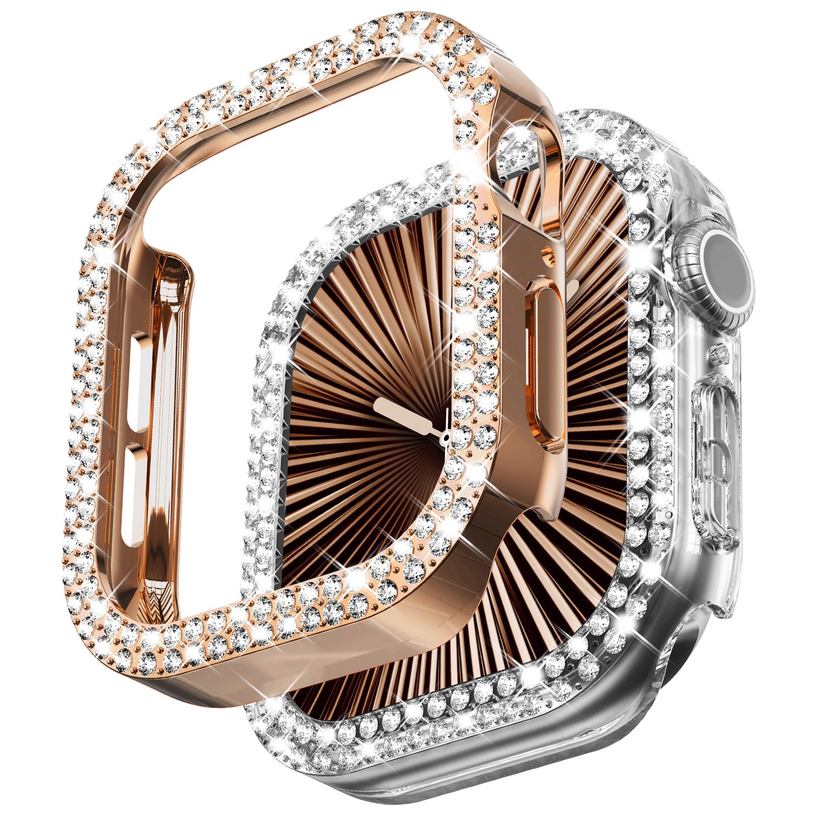 Wingle 2 Pack Bling Case for Apple Watch Series 10