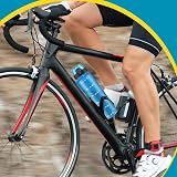 OLDLEY 1L Sports Water Bottle with Straw Time Markings Leakproof BPA Free view 7