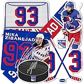 Desert Cactus New York Rangers Sticker Team NHL National Hockey League Player Vinyl Decal Laptop Water Bottle Car Scrapbook (Type P2 - Mika Zibanejad)