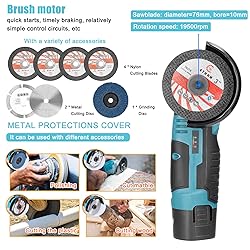 Angle Grinder Tool, Geevorks Mini Angle Grinder