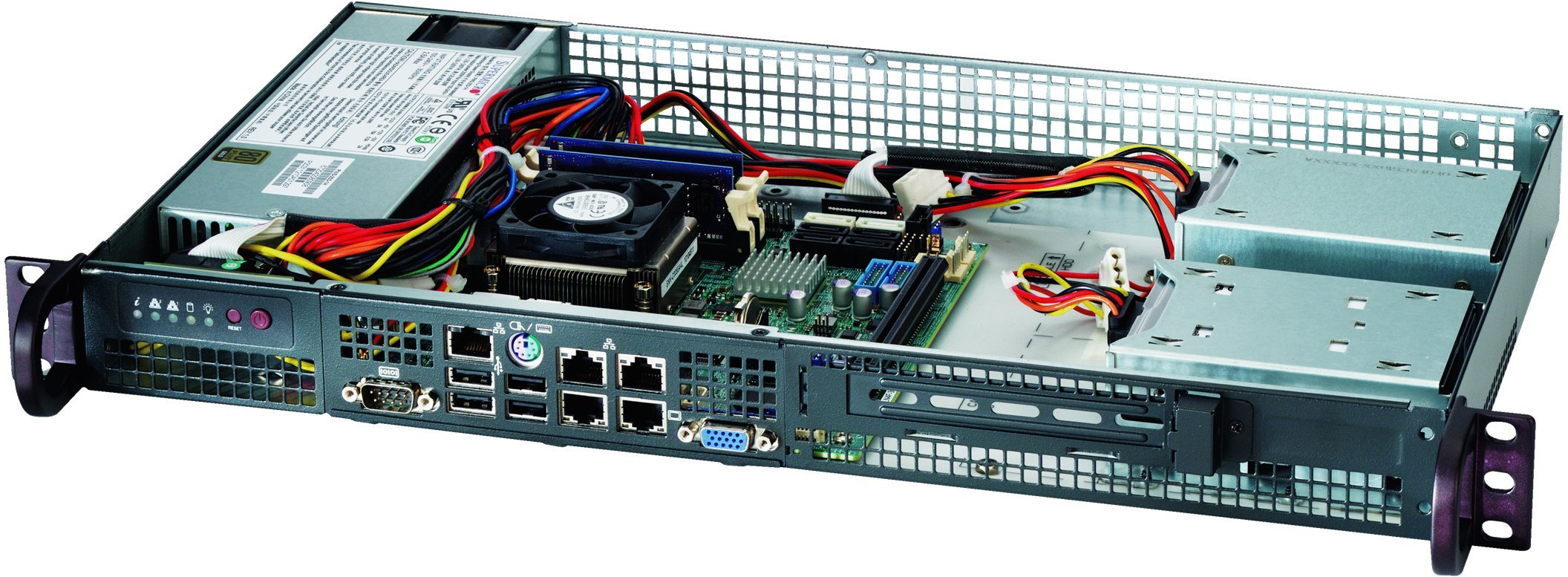 SUPER MICRO CSE-505-203B Network Server
