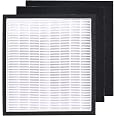 HQRP Replacement Filter Kit For Oreck Air Purifiers – 2 HEPA + 4 Carbon Pre-Filters, 6-Month Life