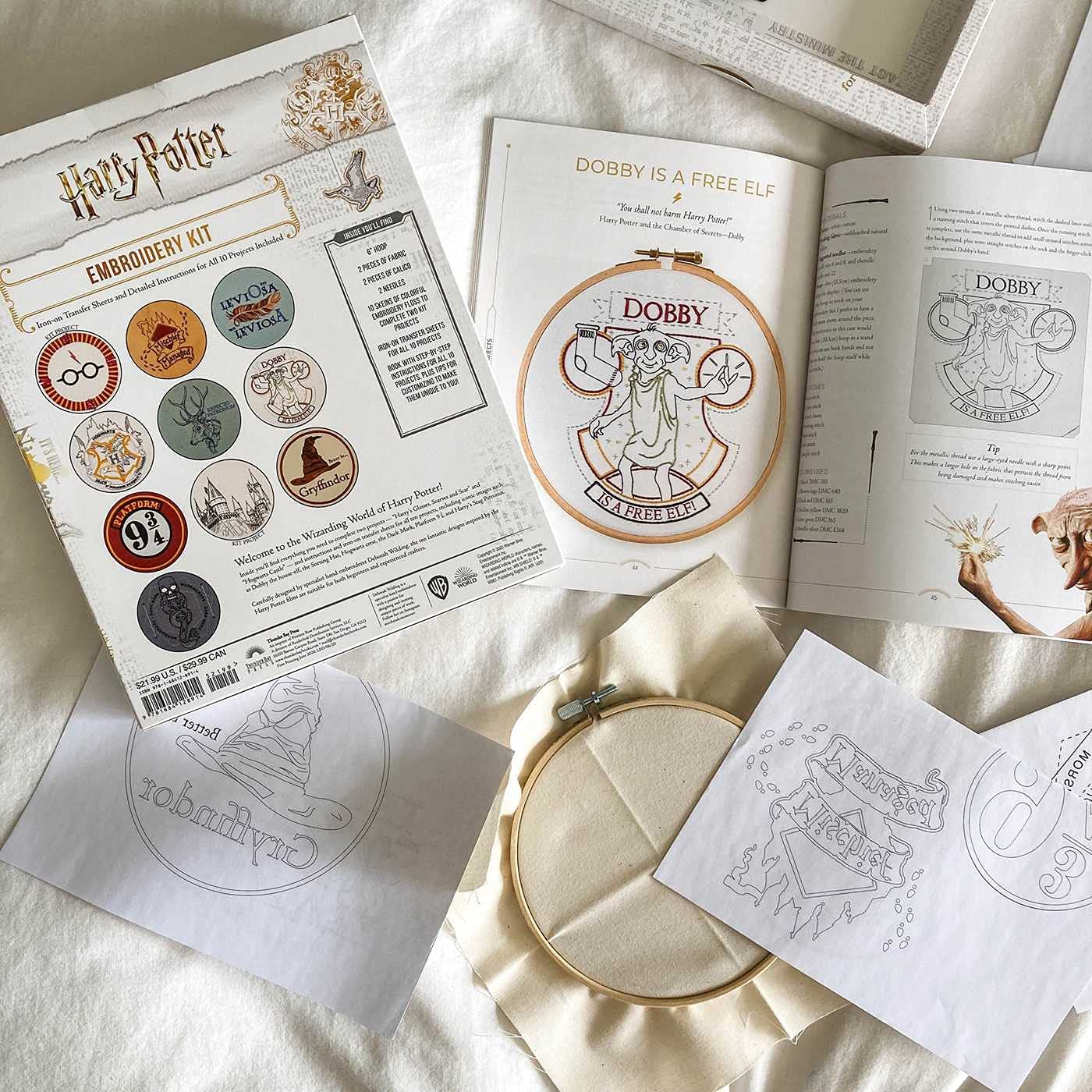 Harry Potter Embroidery (Embroidery Craft)