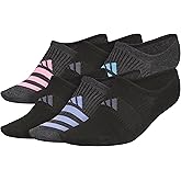 adidas womens Superlite 3.0 6-pack Super No Show, Athletic Socks, Invisible Ultra Low-profile, Cushion & Arch Compression