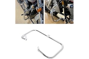 1 1/4" Highway Engine Guard Crash Bar Compatible with 2004-2024 Honda Shadow Aero VT750 Chrome