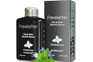 Pre Electric Shave After Shave Lotion Cream - Best For Close Shaving Balm - Smooth and Irritation-Free Shave. Freelette 125ml