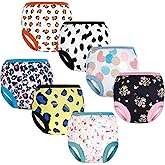 MooMoo Baby Potty Training Underwear for Boys Absorbent Toddler Training Pants for Girls 2T-6T
