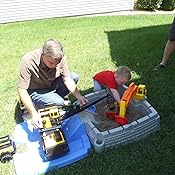 little tikes big digger sandbox