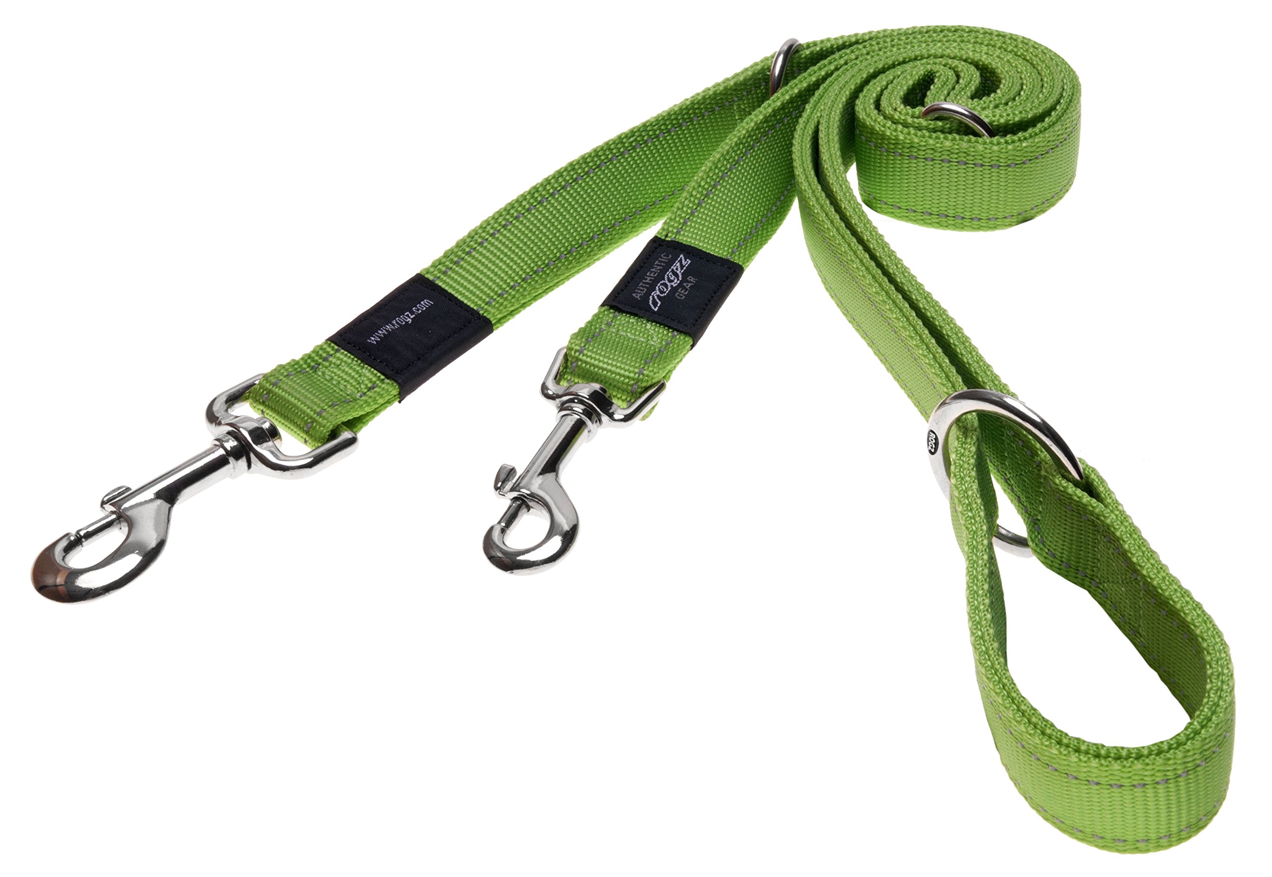Rogz HLM06-L Utility Leash/Fanbelt L Green