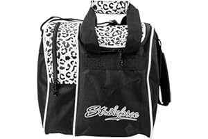 KR Strikeforce Rook Single Bowling Ball Bag Tote Style - 1 Ball Bowling Bag with Shoe Compartment for Shoes up to Size 11