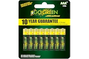 Perfpower Go Green AAA Alkaline Batteries, 24 Count