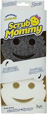 Scrub Daddy Scrub Mommy Dual Sided Non Scratch Sponges Twin Pack